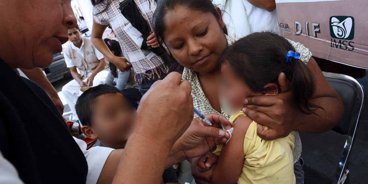 Foto: Archivo El Imparcial / Piden llevar a los menores a los puestos de vacunación para que se le aplique el biológico contra la influenza