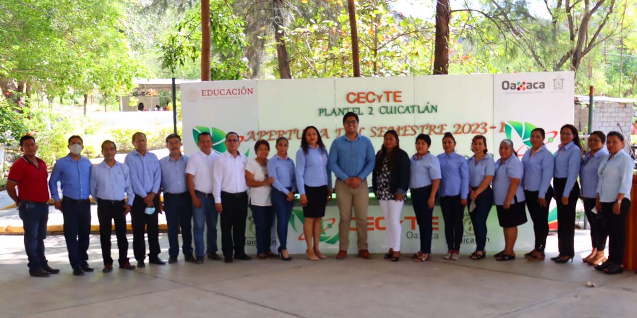 Inicia el semestre 2023-1 el Cecyte Plantel 2 Cuicatlán | El Imparcial de Oaxaca