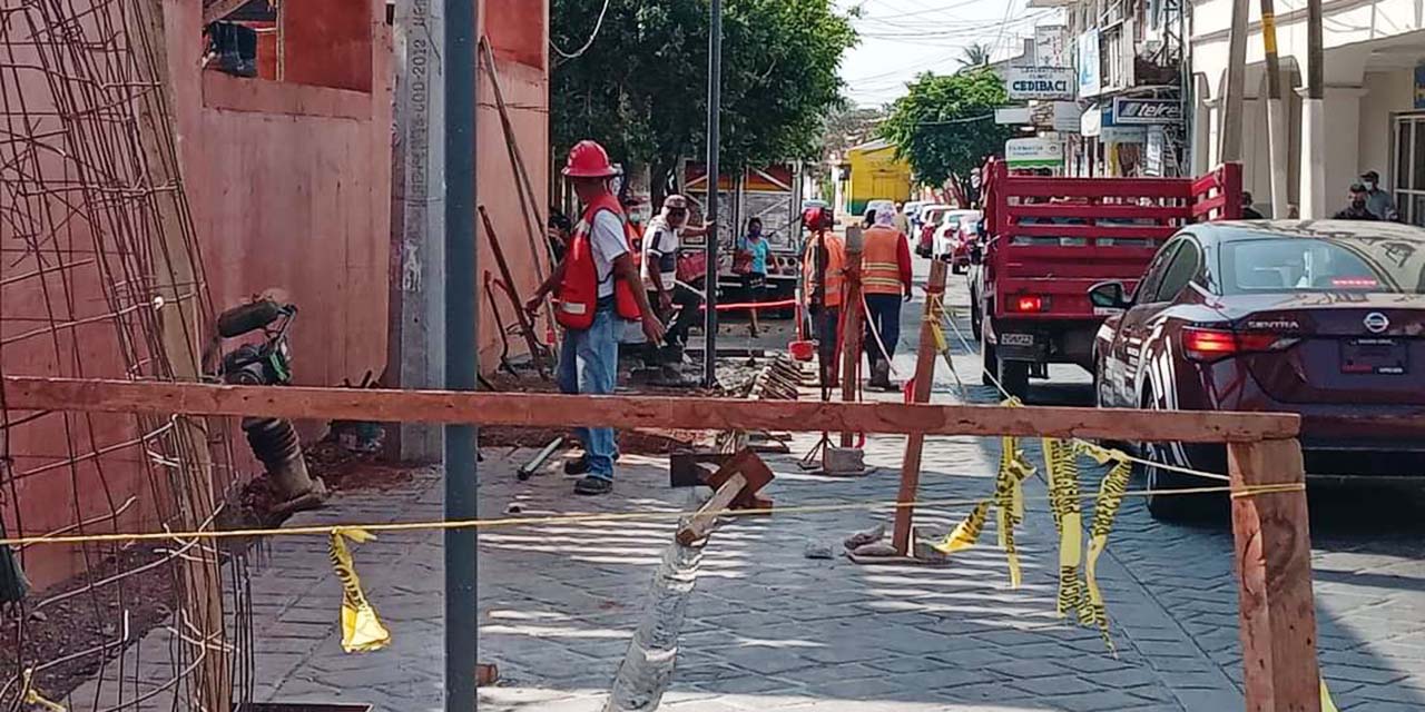Remodelaciones afectan el Centro Histórico de Tehuantepec | El Imparcial de Oaxaca