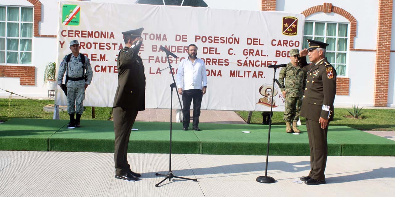 Cambian mando en la 46ª zona militar de Ixtepec | El Imparcial de Oaxaca