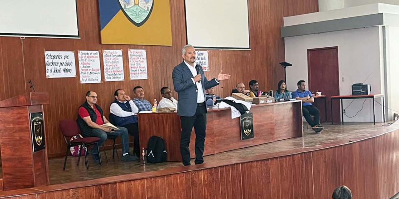Rector atiende peticiones del STEUABJO y acude a su asamblea | El Imparcial de Oaxaca