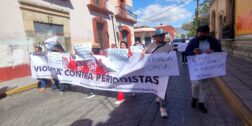 Foto: EL Imparcial de Oaxaca / Este viernes, periodistas de Oaxaca marcharon en las calles capitalinas
