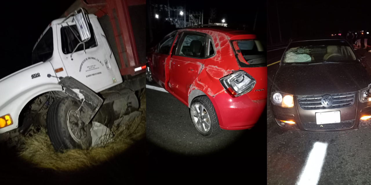 Carambola entre tres vehículos deja una persona lesionada | El Imparcial de Oaxaca