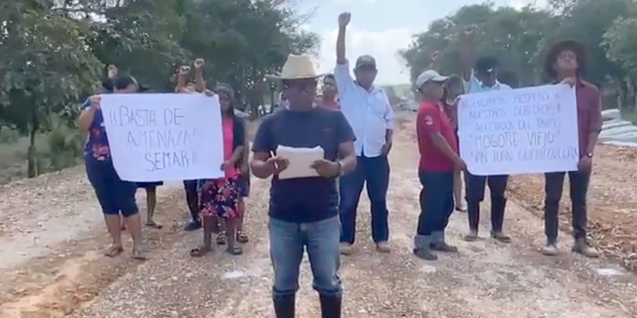 Amagan con protestar en las vías del Mogoñé | El Imparcial de Oaxaca