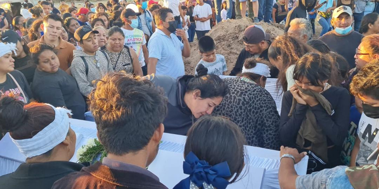 Dan último adiós a niños hallados muertos en Juchitán | El Imparcial de Oaxaca