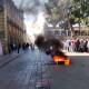 Atacan normalistas el Palacio de Gobierno