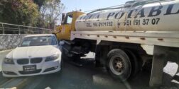 Foto: Jorge Pérez / Piperos exigen transitar por el Fortín, sin embargo, una unidad causó un severo accidente a finales del mes de enero