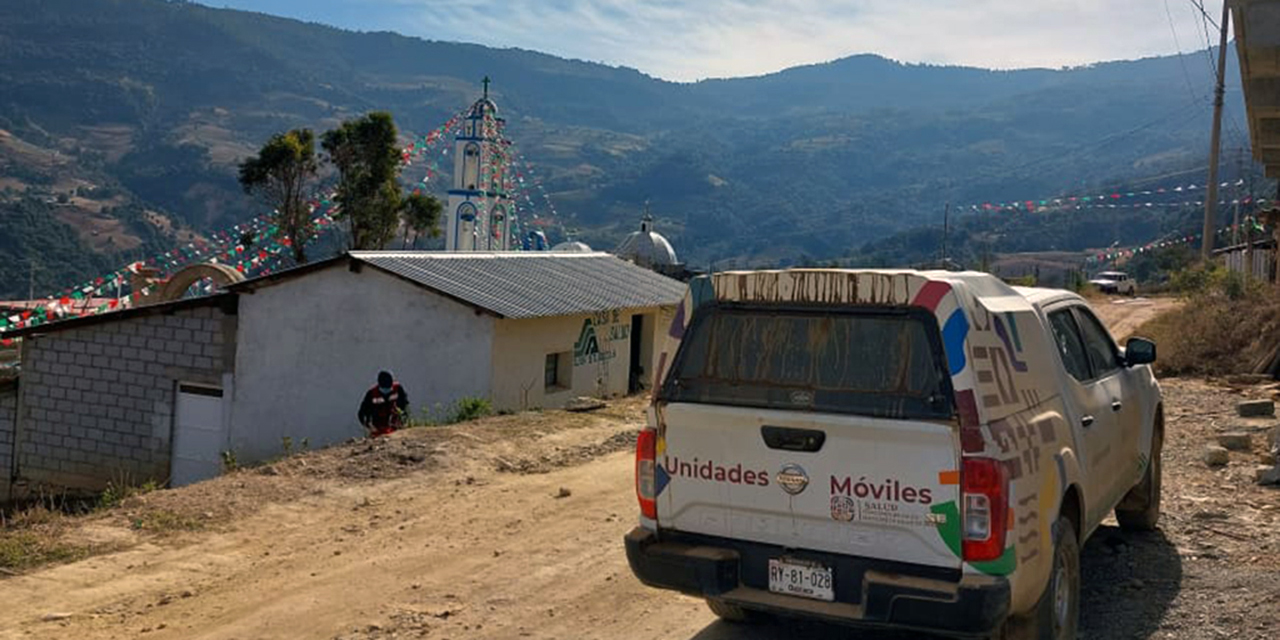 Con brigadas de la salud se brinda atención médica a comunidades marginadas en la Mixteca