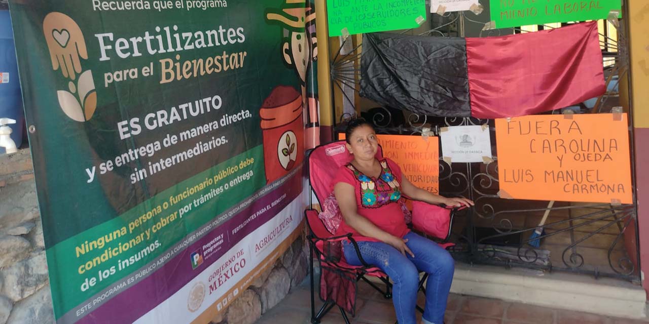 Continúan en huelga empleados de oficinas de SADER en Cuicatlán | El Imparcial de Oaxaca
