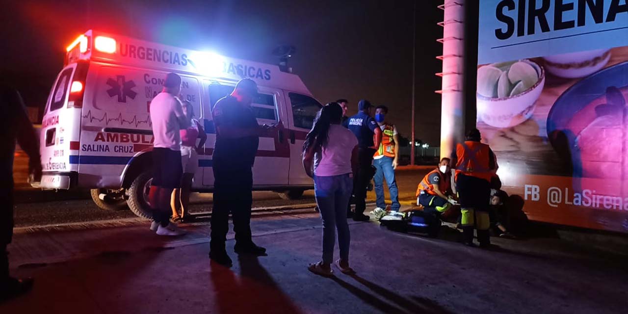 Madre e hijo resultan lesionados tras un choque en el Istmo | El Imparcial de Oaxaca