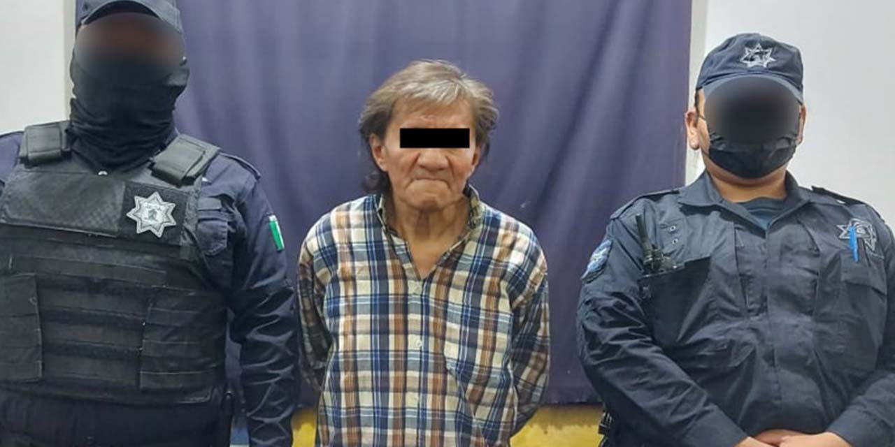 Eduardo, de 59 años de edad Arrestan a hombre por violento | El Imparcial de Oaxaca