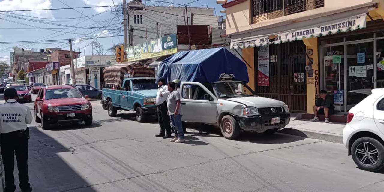 Choque en la ciudad de Huajuapan | El Imparcial de Oaxaca
