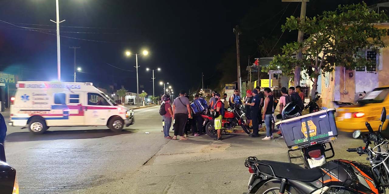Motociclista resulta herido al chocar contra cuatrimoto | El Imparcial de Oaxaca