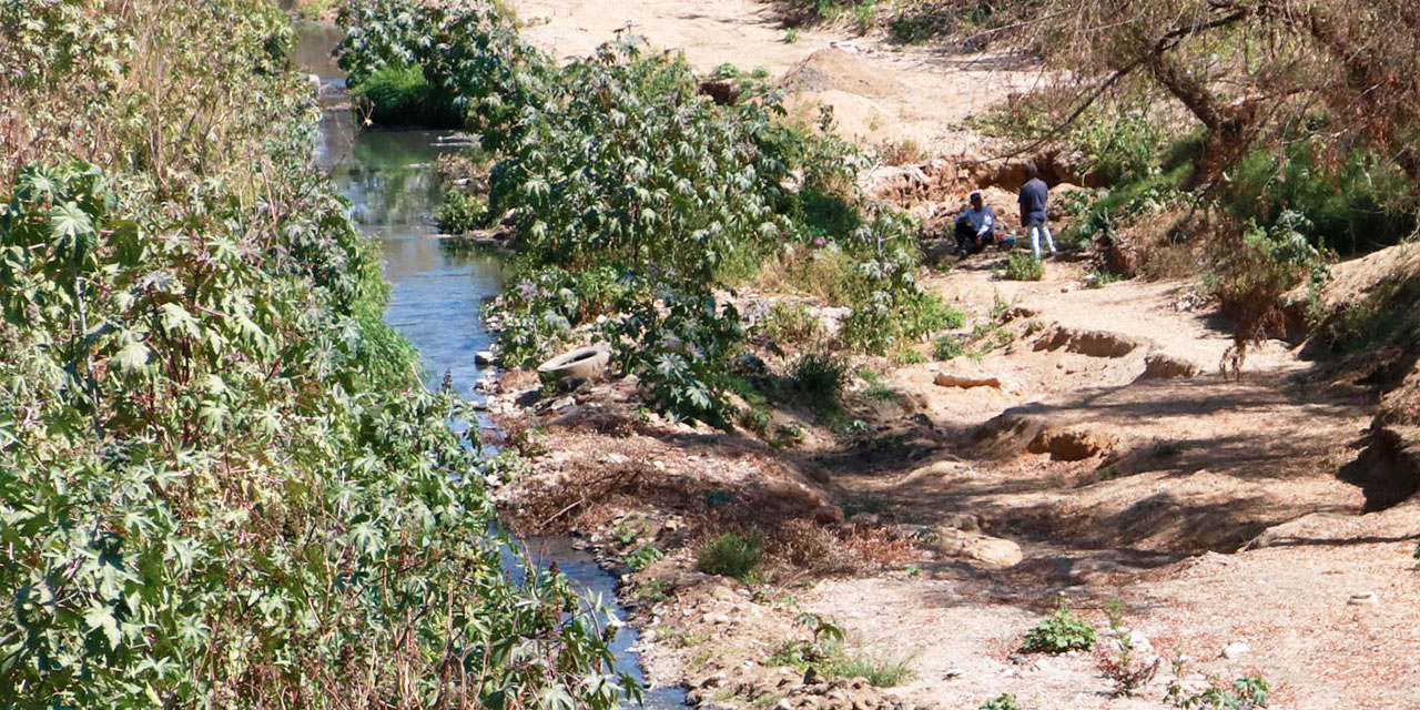 Fotos: Archivo El Imparcial / El río Atoyac, desecado.
