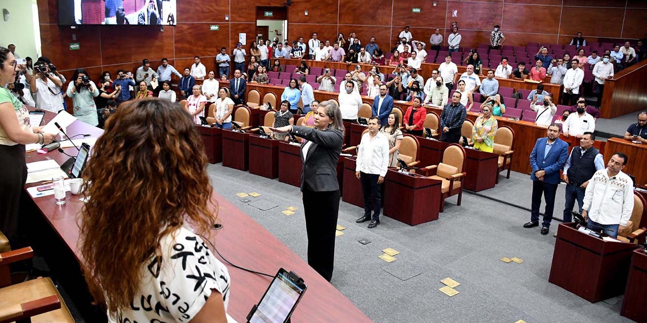 Designa el Congreso a Elizabeth Lara Rodríguez titular de DDHPO | El Imparcial de Oaxaca