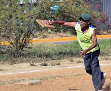 En el patio de juegos de Nazareno, Xoxo, comienza la actividad del Torneo “Benito Juárez”