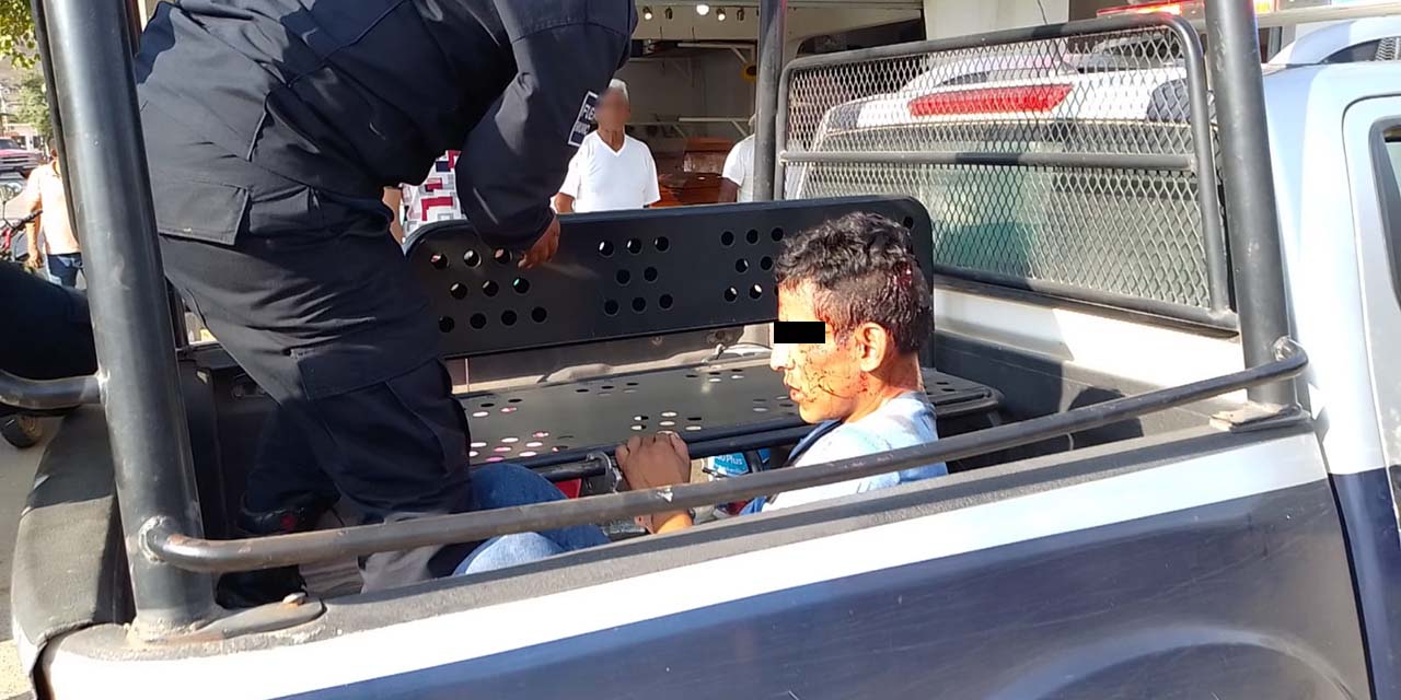 Vecinos detienen a ladrón que asaltó una funeraria | El Imparcial de Oaxaca