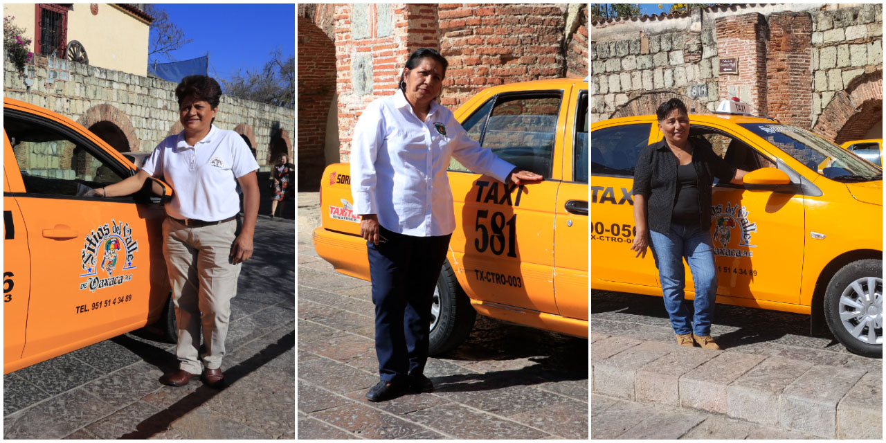 Fotos: Adrián Gaytán / Las mujeres taxistas de la ciudad de Oaxaca tienen que enfrentar los desafíos de la inseguridad que prevalece en la capital y municipios conurbados, el machismo y jornadas extenuantes