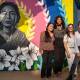 Inauguran Mural “Mujeres en el Arte”