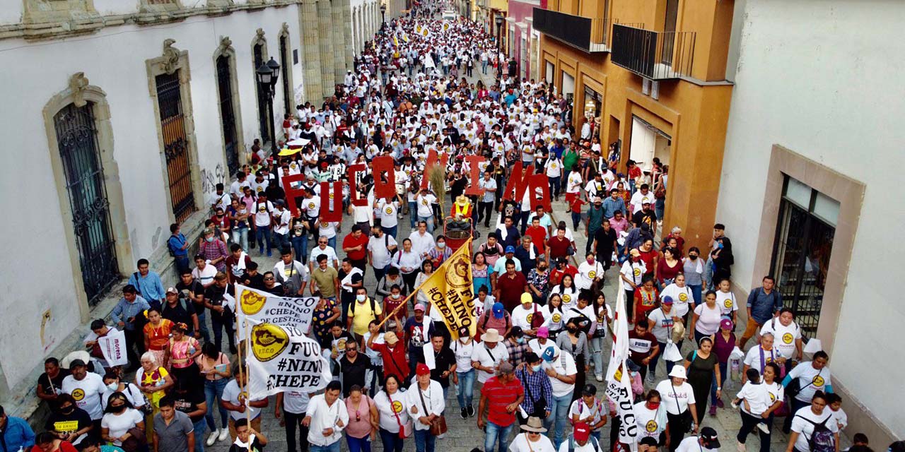 Participa FUCO en calenda por 100 días del gobierno de Jara | El Imparcial de Oaxaca