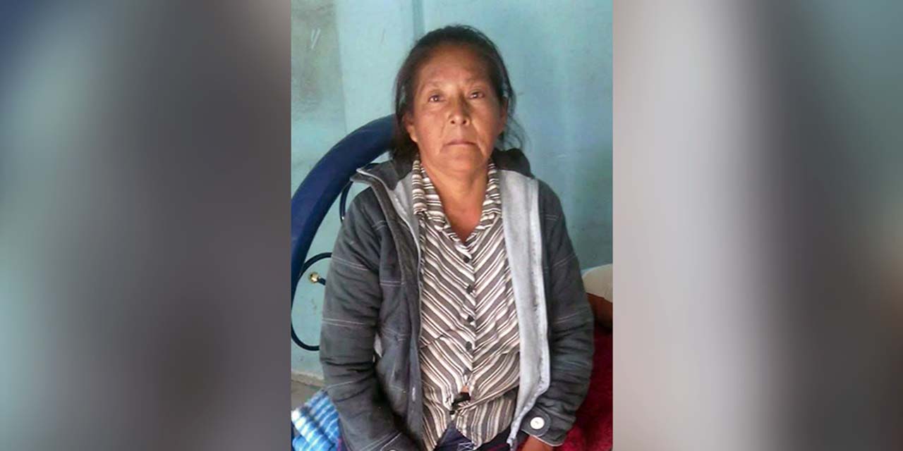 María Jovita Rodríguez tiene 56 años de edad y tiene problemas de visión