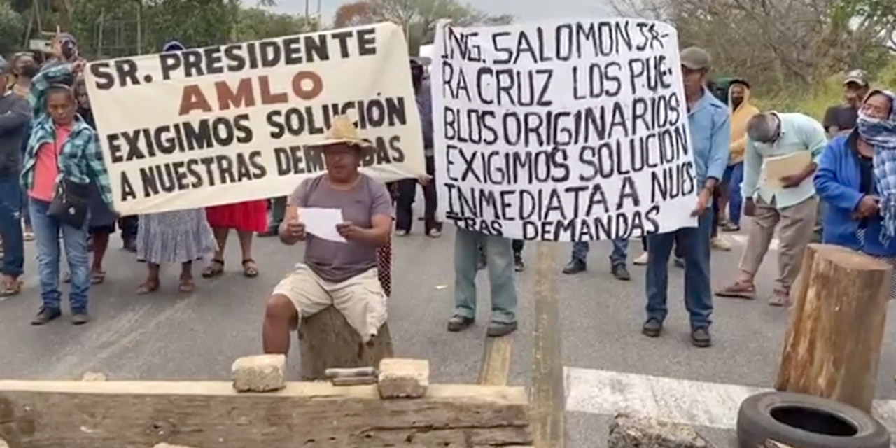 Tras 5 días, levantan el bloqueo a obra carretera  | El Imparcial de Oaxaca