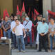 MULT protesta en Palacio de Gobierno, exige justicia