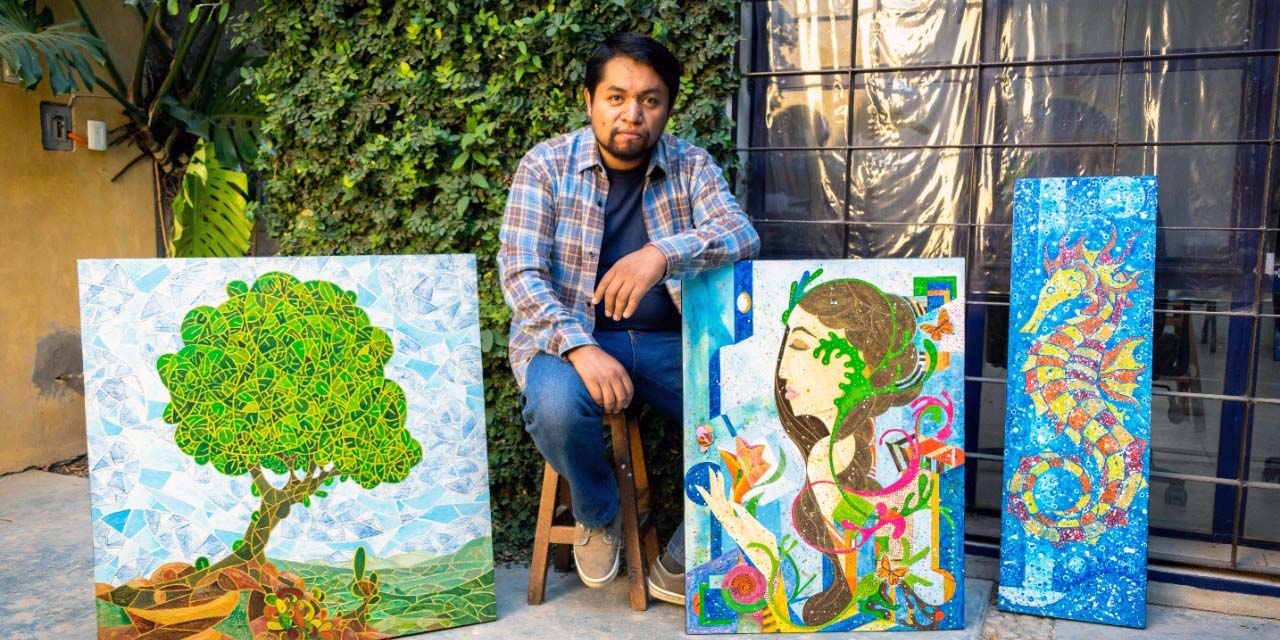 Salatiel Cruz, muestra su arte figurativo y contemporáneo | El Imparcial de Oaxaca