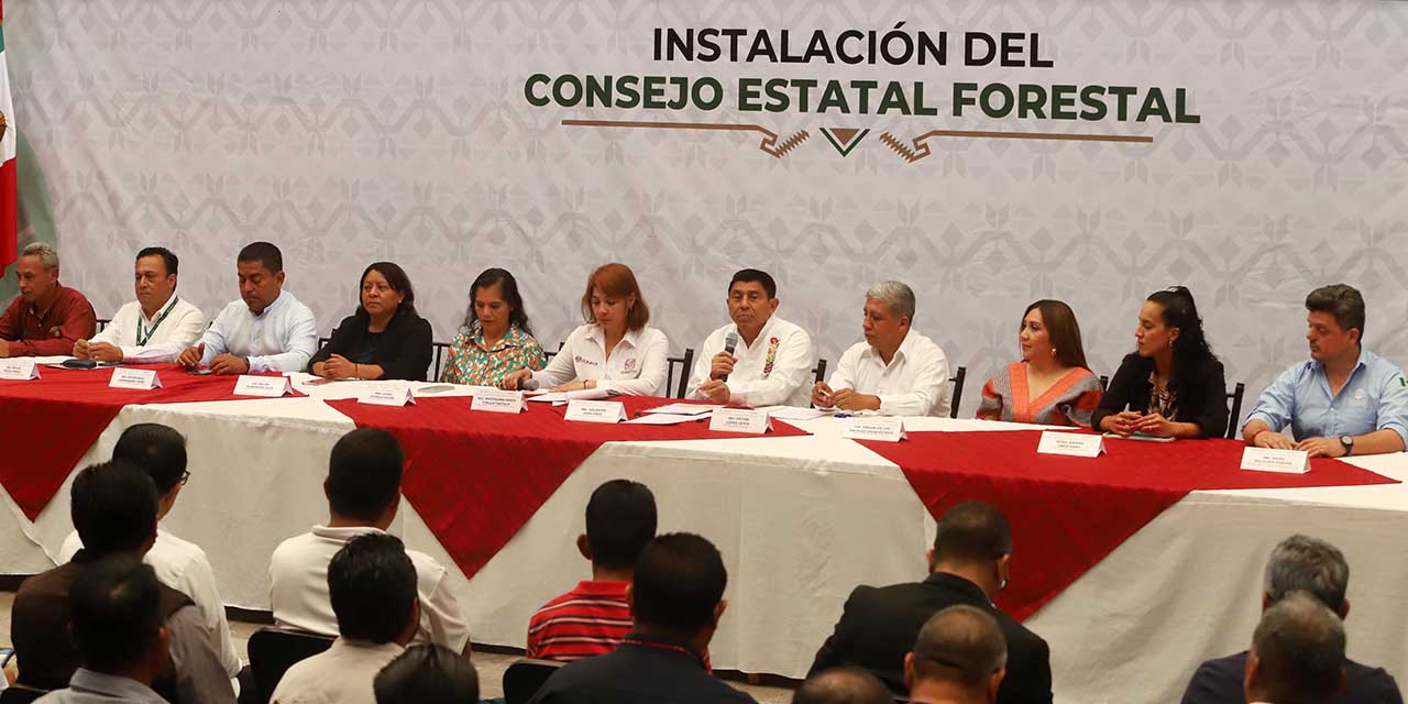 Foto: Luis Cruz / Se instala el Consejo Estatal Forestal.