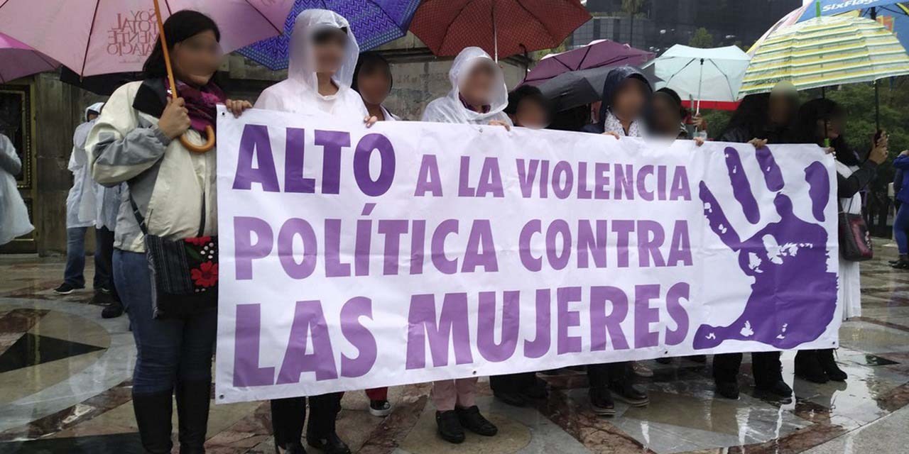 Foto: ilustrativa / Mujeres protestando contra la violencia política de género