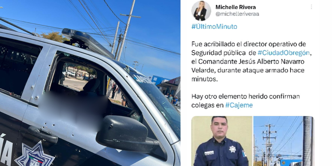 Masacran a policías con ráfagas de ‘plomo’ en Cajeme, Sonora | El Imparcial de Oaxaca