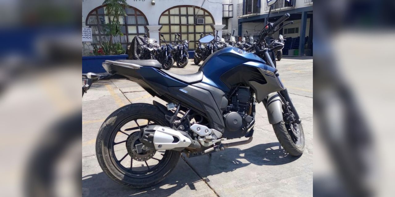 Localizan motocicleta con alteración en los números | El Imparcial de Oaxaca