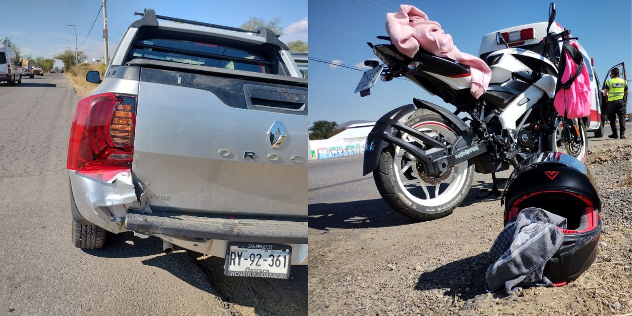 Accidente sobre la carretera a Zaachila | El Imparcial de Oaxaca