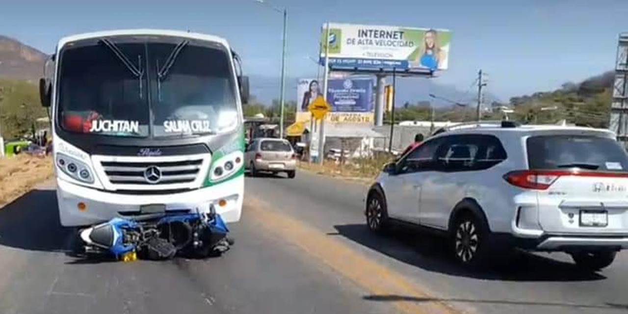 A punto de ser aplastado por un camión | El Imparcial de Oaxaca