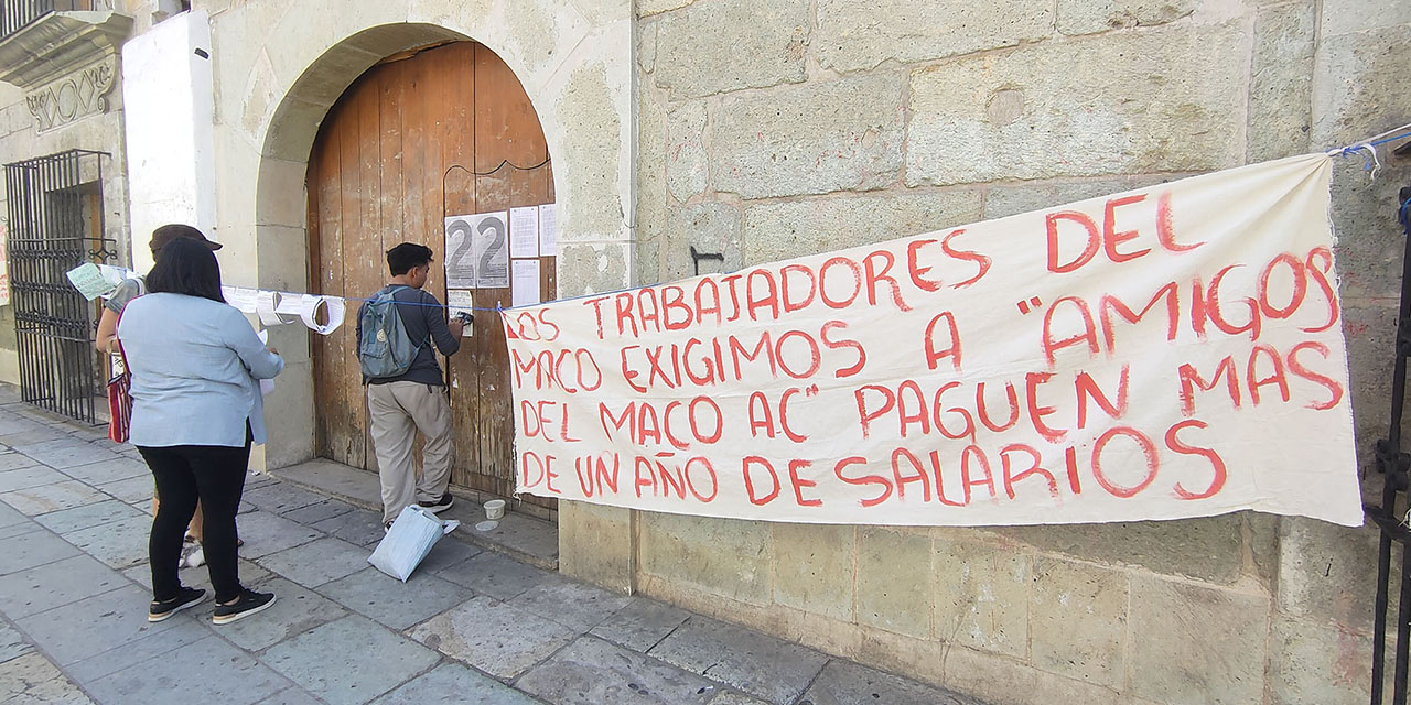 Se entrampa demanda de ex trabajadores del MACO | El Imparcial de Oaxaca