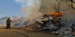 Foto: Archivo El Imparcial / El pasado 24 de marzo, la basura del tiradero ardió por varias horas generando una grave contaminación en el Mercado de Abasto.