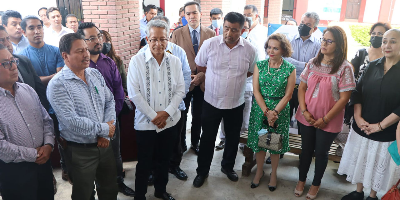 El Presidente Municipal de la Villa de Etla agradeció el apoyo del Poder Judicial del Estado para la creación de este juzgado.