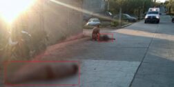 Este doble homicidio se cometió la tarde de ayer, sobre la calle de Morelos, de Ejutla de Crespo.