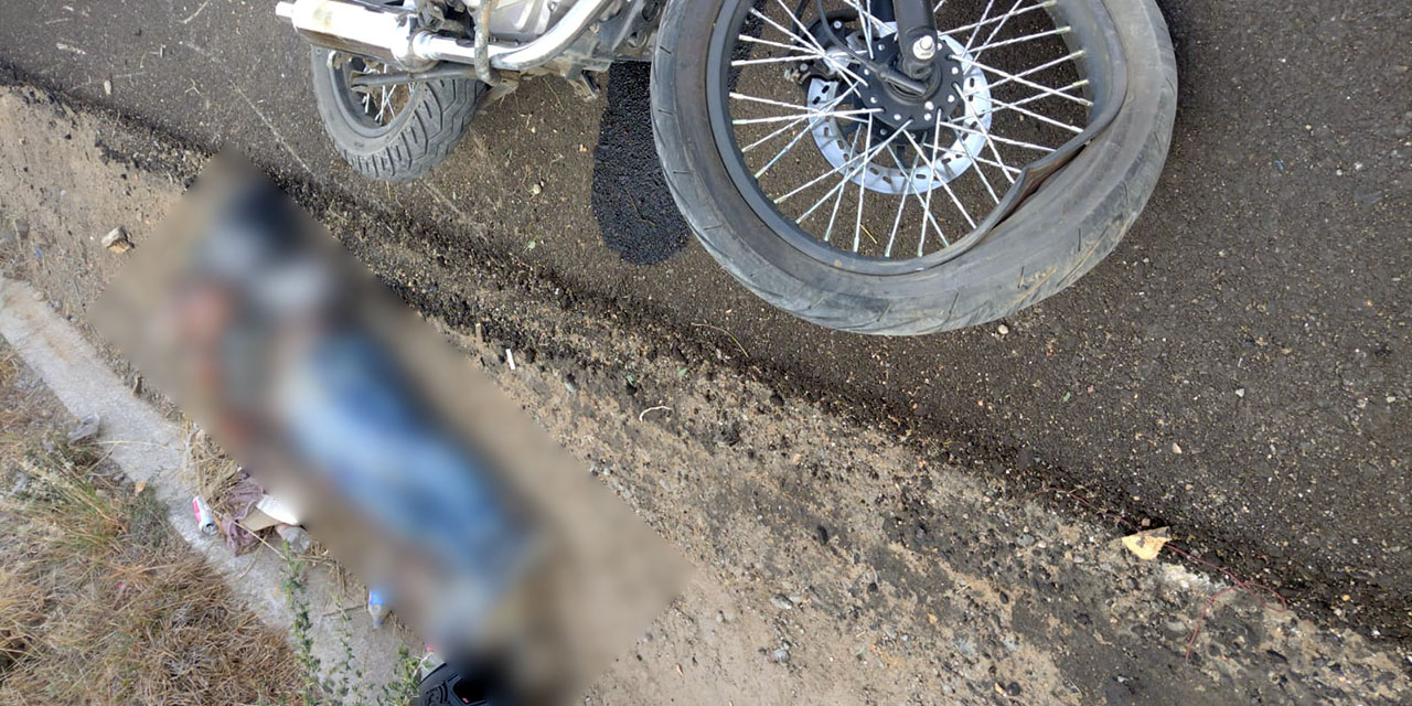 Cae de su moto en libramiento de Ocotlán | El Imparcial de Oaxaca