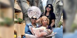 Foto: Rubén Morales / Gema Hernández recibió el gran cariño de sus hijas Shirley y Kany Velasco.