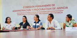 Foto: Congreso de Oaxaca / Integrantes de la Comisión Permanente de Administración y Procuración de Justicia se quedaron esperando.