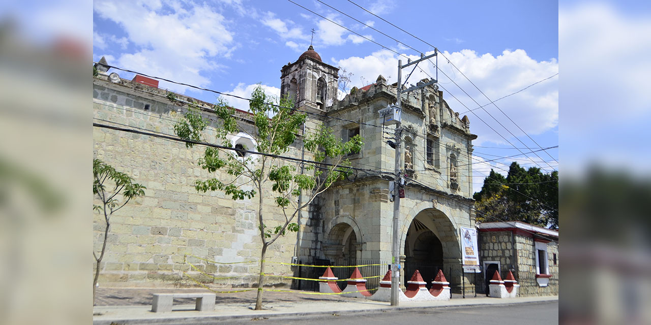 Fotos: Adrián Gaytán / Listo el proyecto de reconstrucción en el templo de los Siete Príncipes, con una inversión de 2 millones 800 mil pesos, confirma el Inpac.