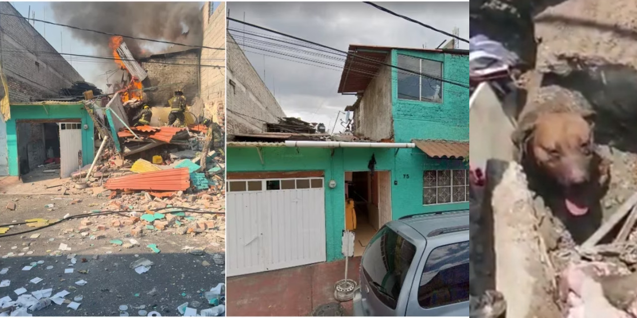 (VIDEO) Explosión en vivienda deja sepultados a dos lomitos | El Imparcial de Oaxaca