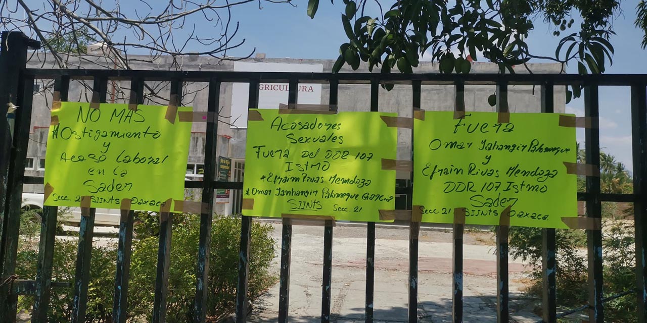 Toman oficinas de la SADER en Tehuantepec | El Imparcial de Oaxaca