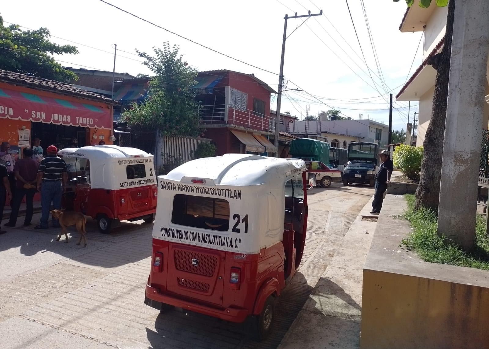 Se confrontan líderes  de MOTOTAXISTAS