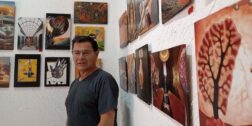 Romo, el artista de Mexicali presenta en un solo espacio una vasta producción de obras hechas desde el año 2021.