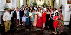 Fotos: Rubén Morales / Los integrantes de las familias Chagoya, Villanueva, García y Fernández del Campo fueron testigos de este bello momento.
