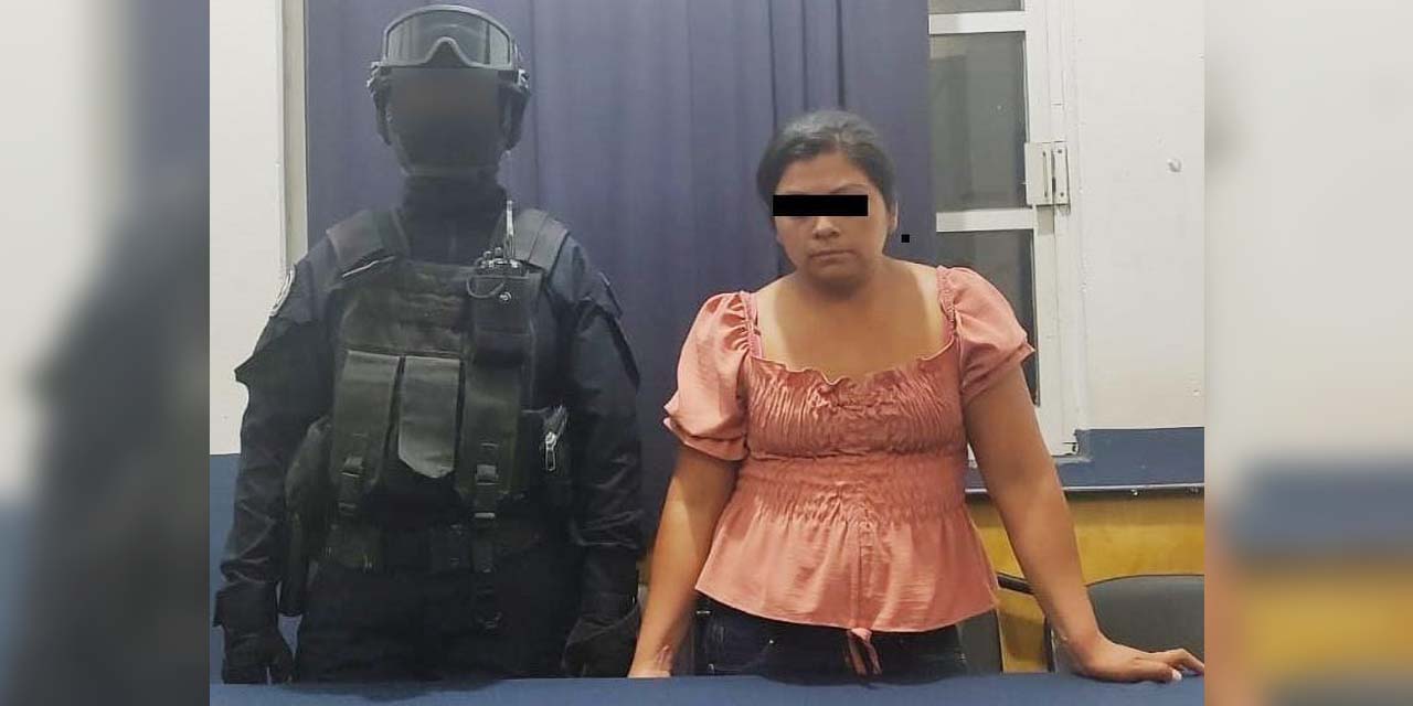 María L. P. G., de 25 años, quedó detenida ante la FGEO.
