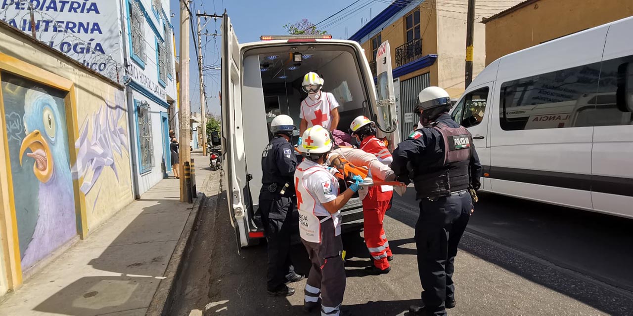 Derrapa motociclista en el Ex Marquesado | El Imparcial de Oaxaca