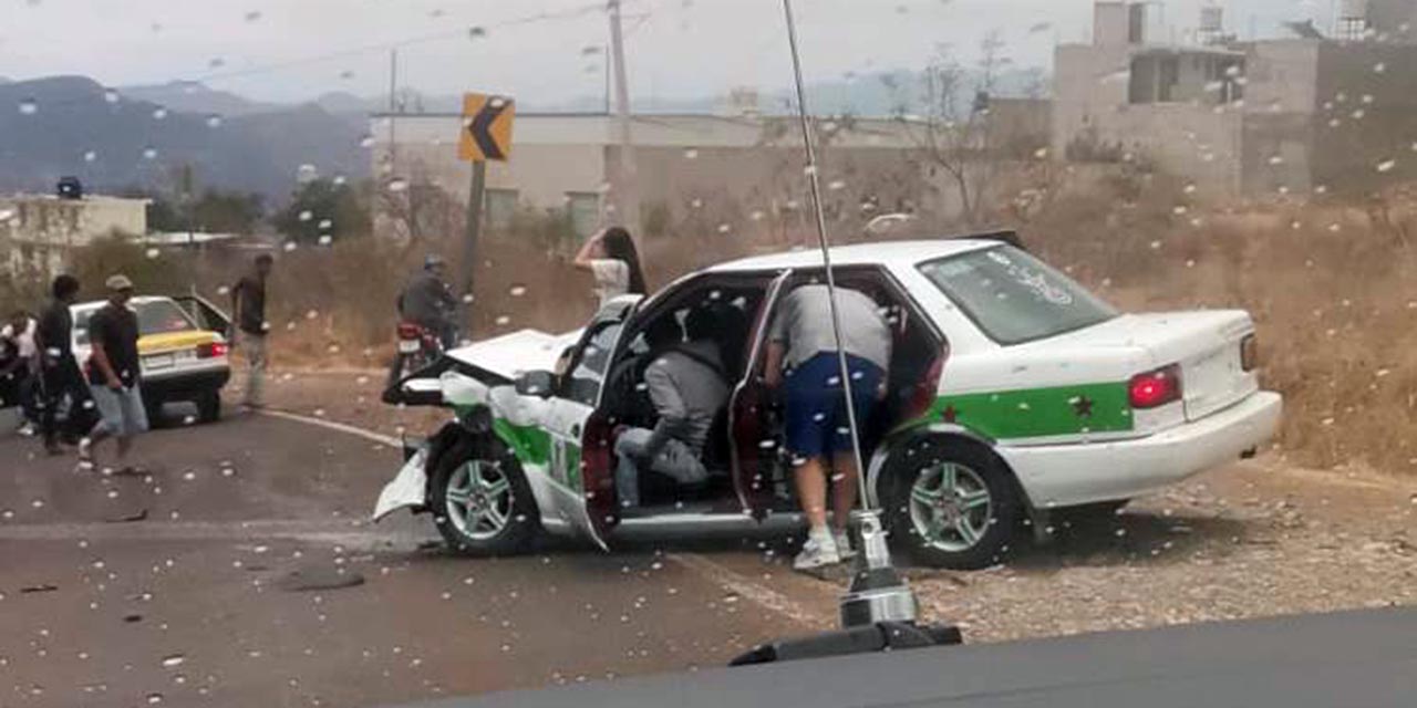 Accidente deja cinco heridos en carretera de Huajuapan | El Imparcial de Oaxaca